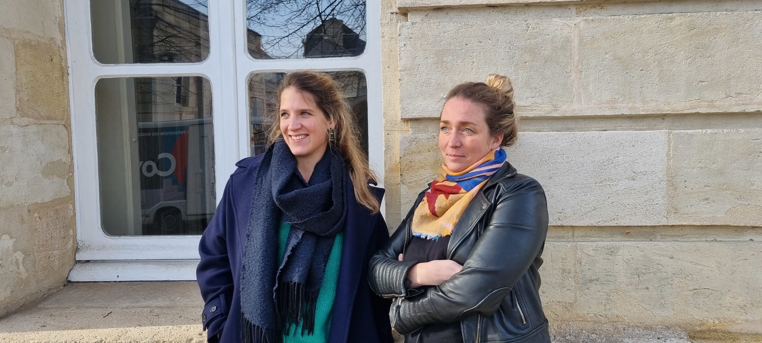 Gaïa Di Qual et Julie Cutillas, les fondatrices et dirigeantes respectives d'EOS et Coven posent ensemble à l'occasion des Rencontres de la Prévention de Bordeaux en 2023.